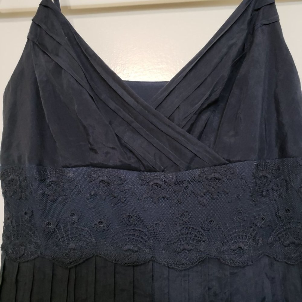 Ann Taylor Petites lace tiered halter dress Sz. 0P - Picture 4 of 12